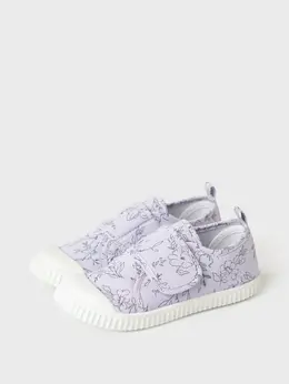 Кеды детские для девочки с принтом для садика