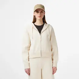 Женская толстовка Lacoste с капюшоном на молнии классического кроя