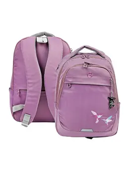 Рюкзак молодежный, эргономичная спинка, 540, 40×29×20, отделение для ноутбука, фиолетовый