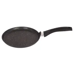 Сковорода литая блинная 22см Темный мрамор индукция