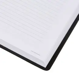 Ежедневник недатированный Attache Velvet искусственная кожа Soft Touch A5 136 листов черный