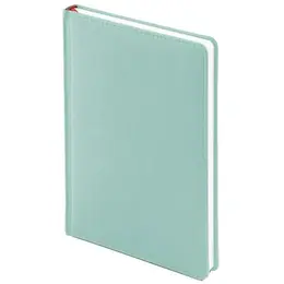 Ежедневник недатированный Attache Velvet искусственная кожа Soft Touch А5+ 136 листов мятный