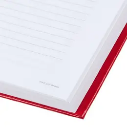 Ежедневник недатированный Attache Ideal New балакрон A5+ 136 листов красный