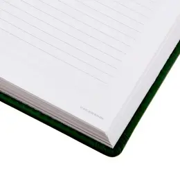 Ежедневник недатированный Attache Velvet искусственная кожа Soft Touch A5+ 136 листов зеленый