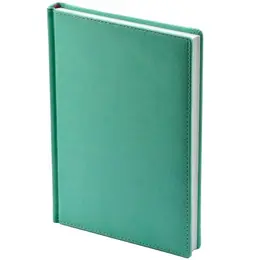 Ежедневник недатированный Attache Velvet искусственная кожа Soft Touch A5+ 136 листов ментоловый