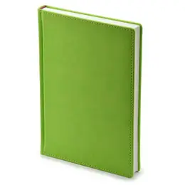 Ежедневник недатированный Attache Velvet искусственная кожа Soft Touch A5+ 136 листов салатовый