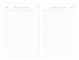 Ежедневник недатированный Attache Agenda искусственная кожа A5 176 листов коричневый