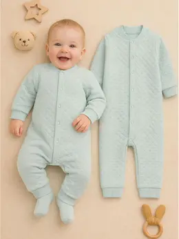 Комбинезон детский зеленый