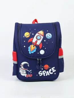 Рюкзак школьный, с эргономичной спинкой квадратный