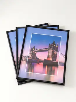 Набор фоторамок для фото 30×40 см vivo, 3 шт., (пластиковый экран), черный