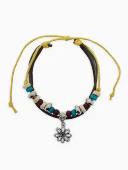 Браслет кожаный