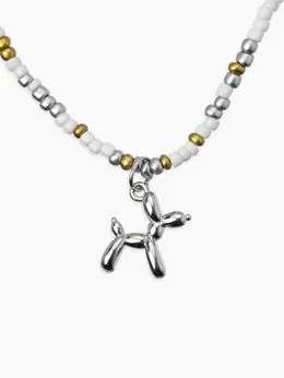 Чокер бисерный с подвеской