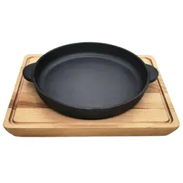 Сковорода порц 14см с 2руч на подставке