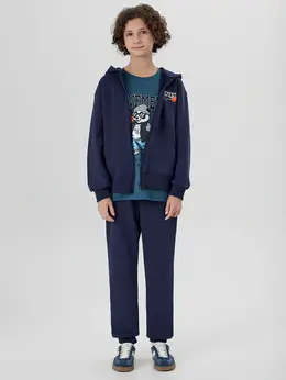 Комплект для мальчиков (толстовка, брюки, футболка)