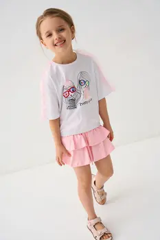 Юбка шорты трикотажные