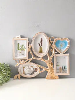 Фоторамка - коллаж на 5 фото 10×15 см, 13×13 см, 13×18 см