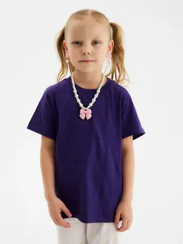 Футболка однотонная