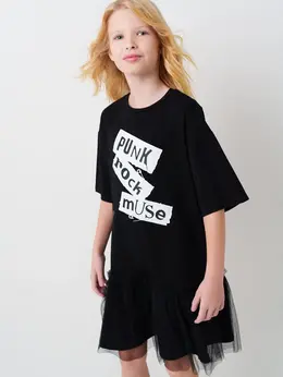 Платье трикотажное