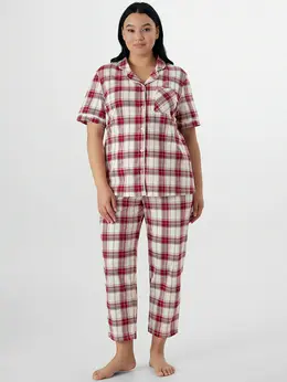 Костюм домашний женский в клетку