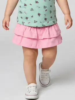 Юбка шорты трикотажные