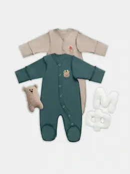 Комбинезон нательный детский (2шт.) Комбинезон нательный детский (2шт.)