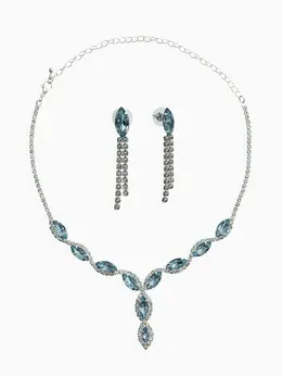 Набор 2 предмета: серьги, колье