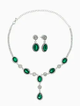 Набор 2 предмета: серьги, колье Набор 2 предмета: серьги, колье