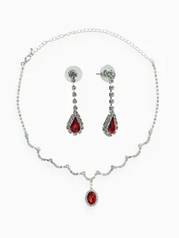 Набор 2 предмета: серьги, колье