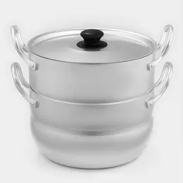 Кастрюля-пароварка, 2.5 л, 1 сетка, штампованный алюминий