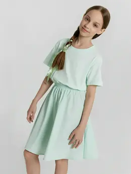 Платье для девочек мятное