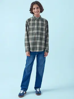 Брюки джинсовые для мальчиков (осенне-зимний ассортимент)