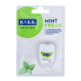 Зубная нить d.i.e.s, 15 м, мята, 1 шт.