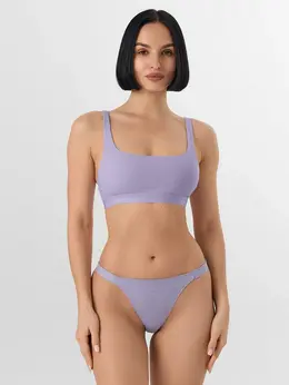 Трусы бразилиана женские фиолетовые