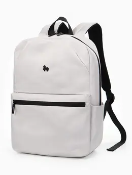 Рюкзак школьный, 1 отделение, 4 кармана, 28×9.5×42 см, серый