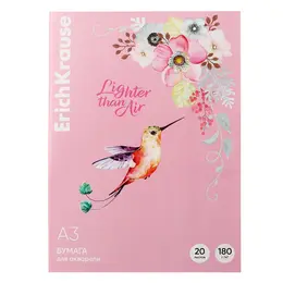 Бумага для акварели а3, 20 листов,