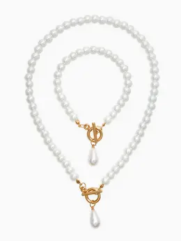 Набор 2 предмета: бусы. браслет