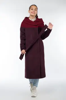 Пальто пояс