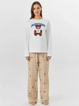 Комплект женский домашний с надписью