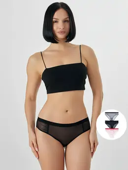 Трусы классические женские в наборе, 3 шт