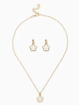 Набор 2 предмета: серьги, кулон