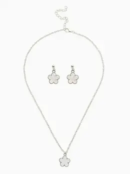 Набор 2 предмета: серьги, кулон