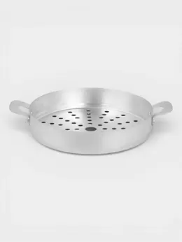 Сетка к мантоварке, 6 л, d=26 см, алюминий марки а5, толщина 1 мм, серебристая