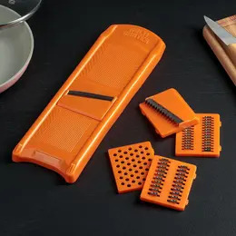 Овощерезка, с 5 насадками, 32 см, оранжевая