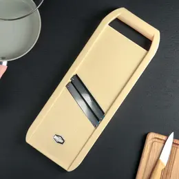 Овощерезка слайсами , 45.5 см, бежевая