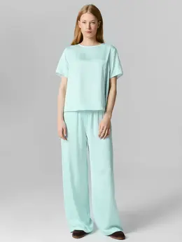 Брюки женские прямые мятные