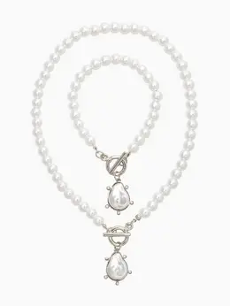 Набор 2 предмета: колье, браслет