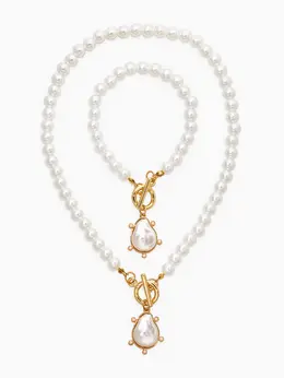 Набор 2 предмета: колье, браслет