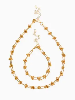 Набор 2 предмета: цепь, браслет