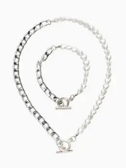 Набор 2 предмета: колье, браслет