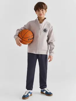 Брюки джоггеры для мальчиков серые